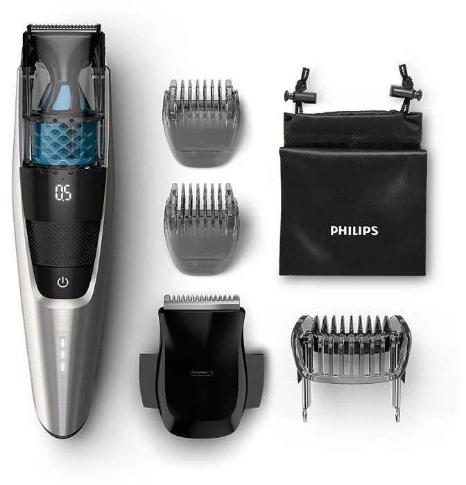 philips series 7000 beard and stubble less mess vacuum trimmer