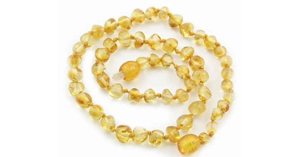 Amber teething bracelet sales mothercare