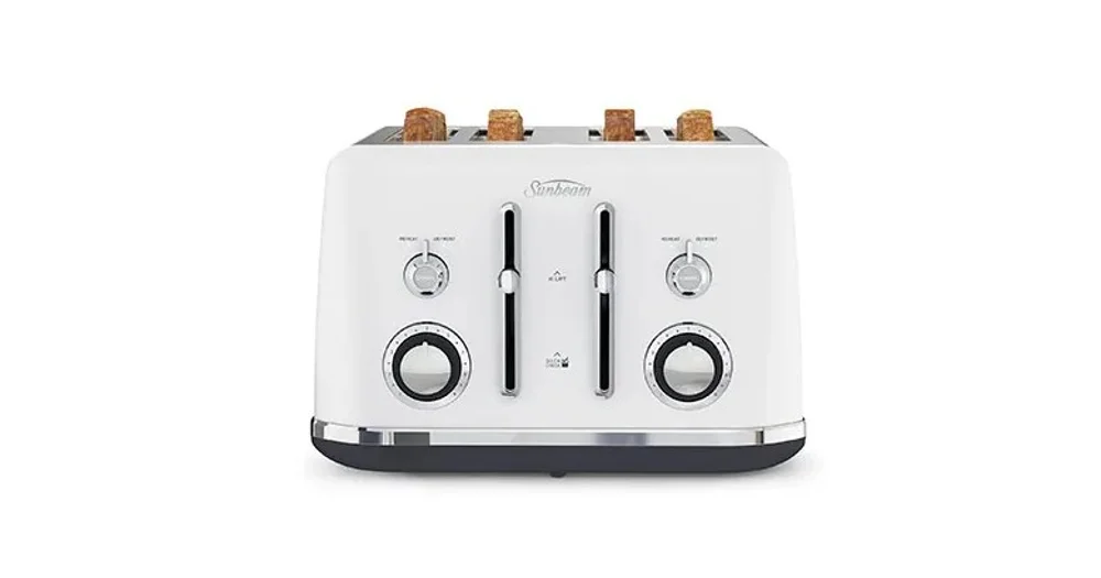 Sunbeam Alinea Collection 4 Slice Toaster TA2740W Ocean Mist (White