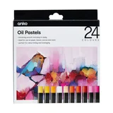 Kmart Anko 24 Pack Oil Pastel Colours