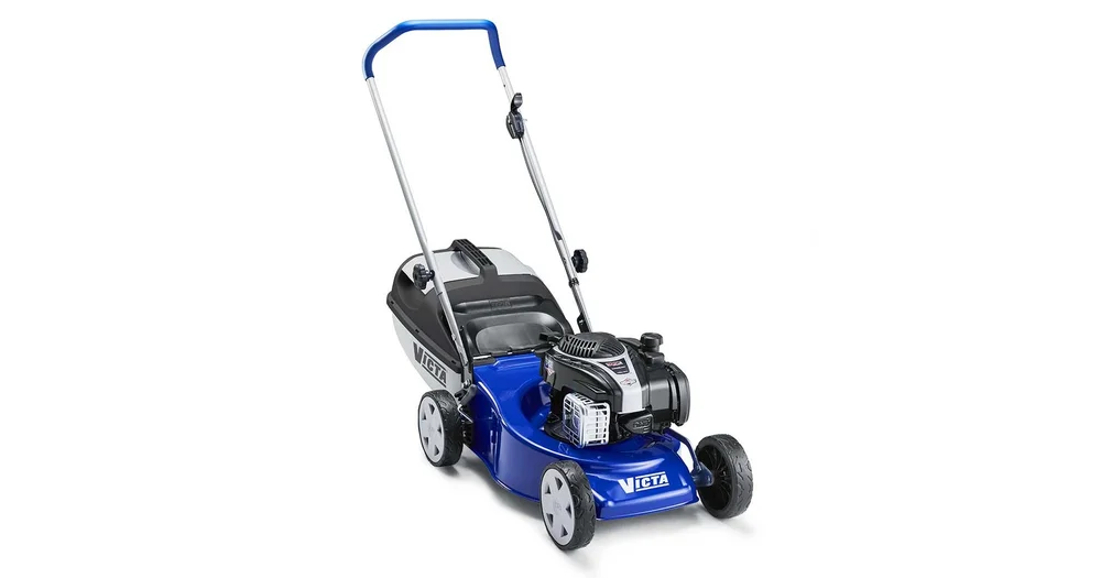 Blue victa lawn mower sale