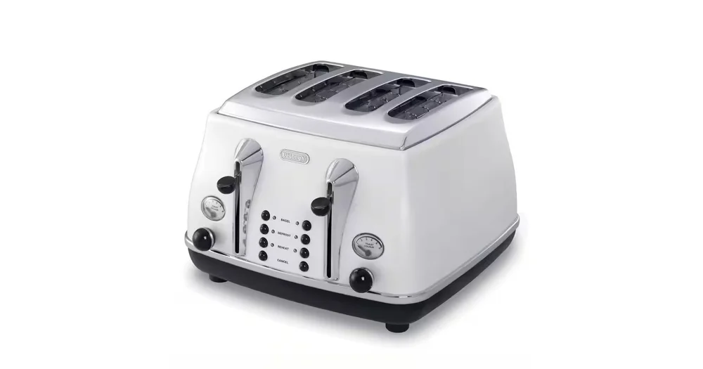 Delonghi icona clearance toaster 4 slice