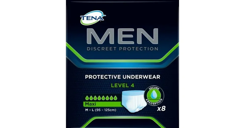 TENA Men's Protective Underwear Level 4 reviews