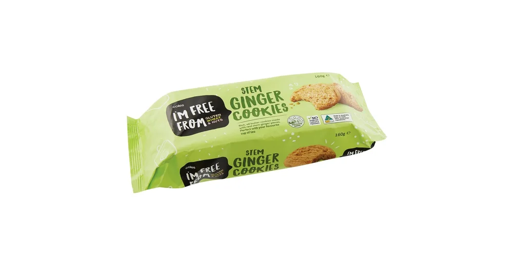 Coles I’M Free From Stem Ginger Cookies reviews