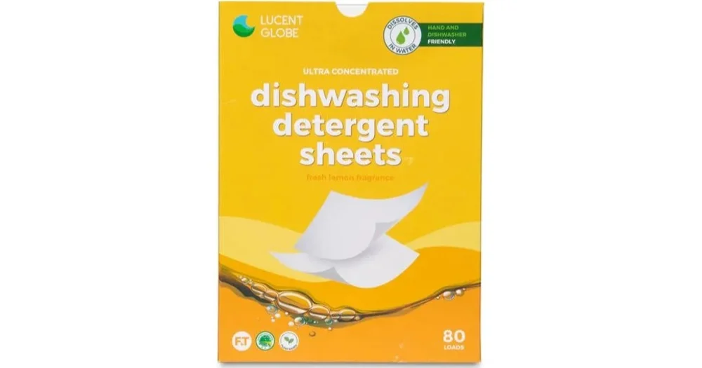 Lucent Globe Dishwashing Detergent Sheets Questions