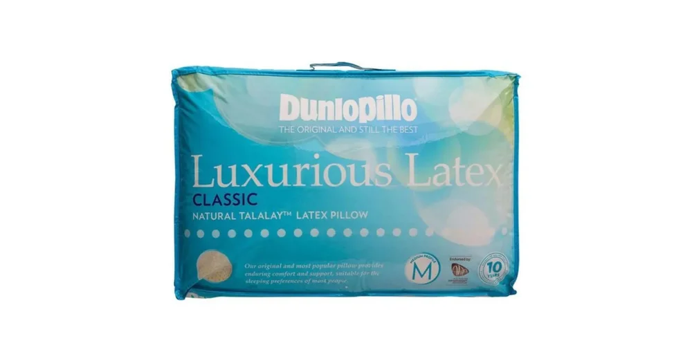 Dunlopillo luxurious latex shop classic profile pillow