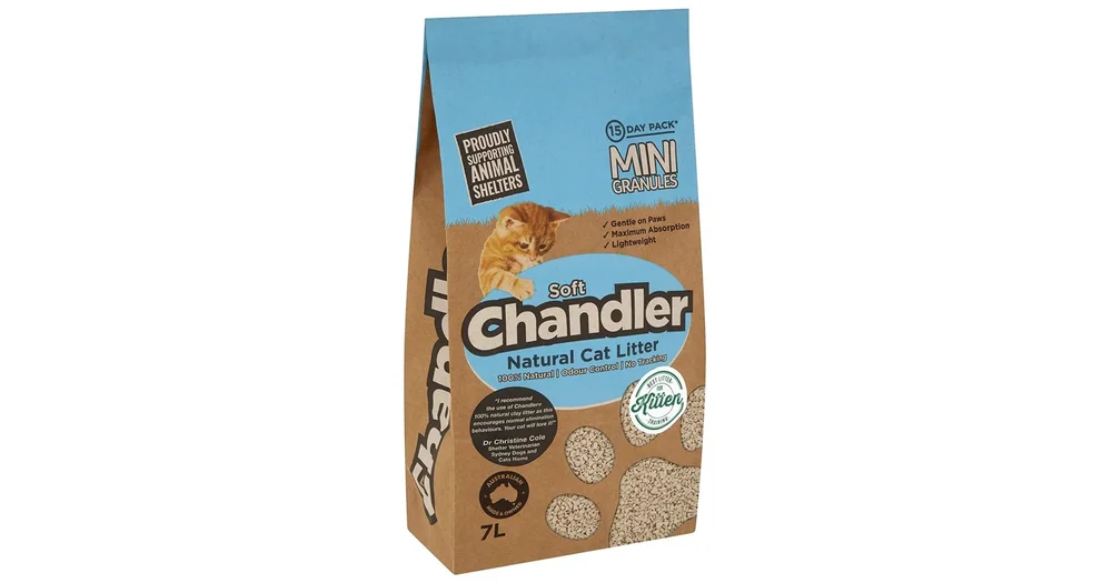 Chandler natural shop cat litter