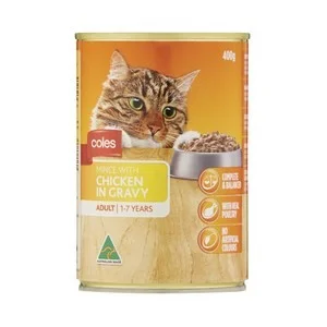 Coles Adult Canned Cat Food 