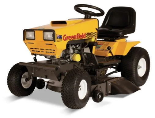 Greenfield ride on outlet mowers for sale