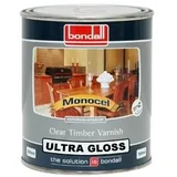 Bondall Monocel Clear Timber Varnish Ultra Gloss