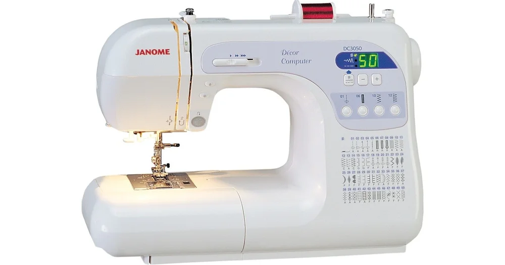 DC3050 Janome Instruction Manual Original Sewing Machine In