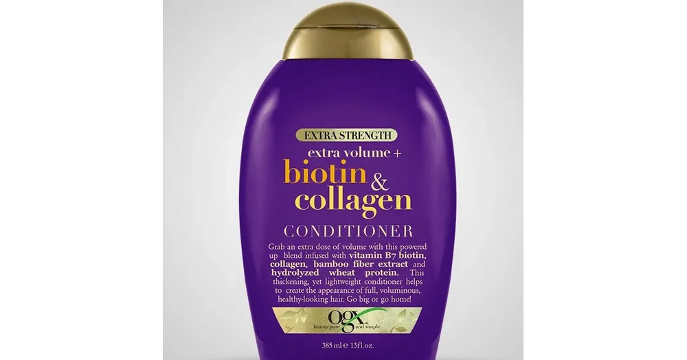 Ogx Extra Strength Biotin & Collagen Conditioner reviews ...