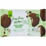 Woolworths Free From Gluten Mint Creme Biscuit