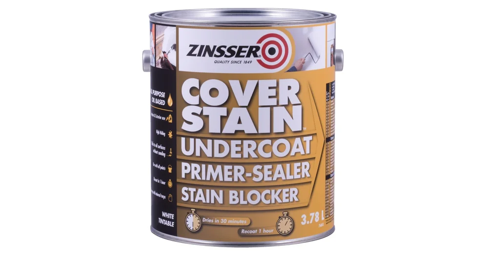 Zinsser CoverStain Undercoat PrimerSealer Stain Blocker