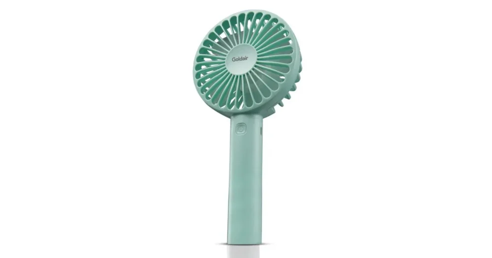 Goldair 10cm Rechargeable Handheld Fan
