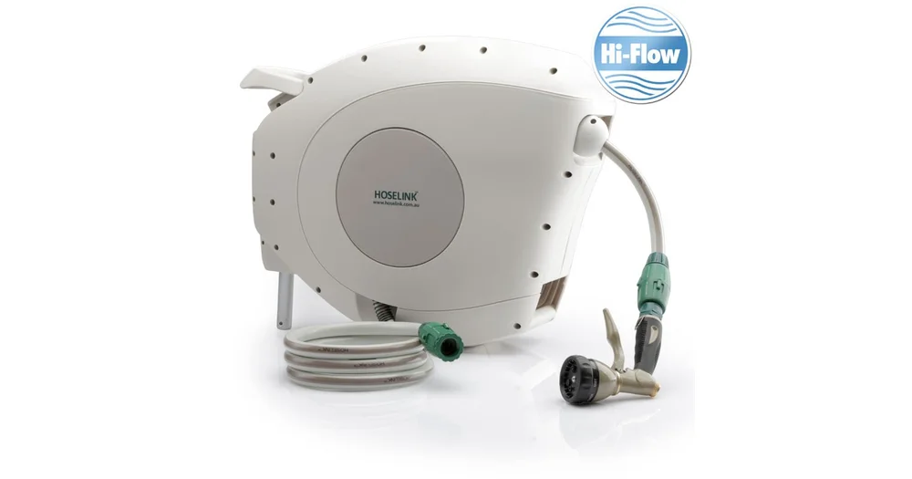 Hoselink Hi-Flow 25m Auto Rewind Hose Reel 3425 reviews