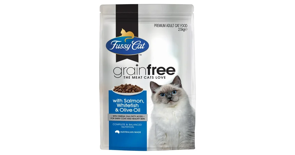 Olive oil in outlet cat food for hairballs