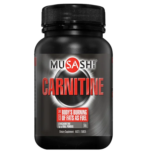 musashi l carnitine 100g 100% Acetyl L-Carnitine by Switch Nutrition Musashi Carnitine Capsules | Discounted