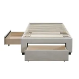 Temple & Webster VIC Furniture Oat White Astro King Single