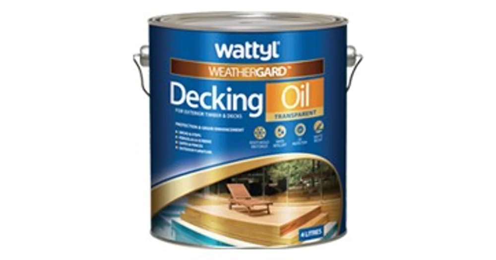 Wattyl Weathergard Decking Oil Oil Based reviews | ProductReview.com.au