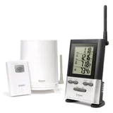 Oregon Scientific Rain Gauge with Outdoor Thermometer and 9-day Memory