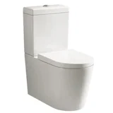 Alpine Cube Curved Toilet Suite