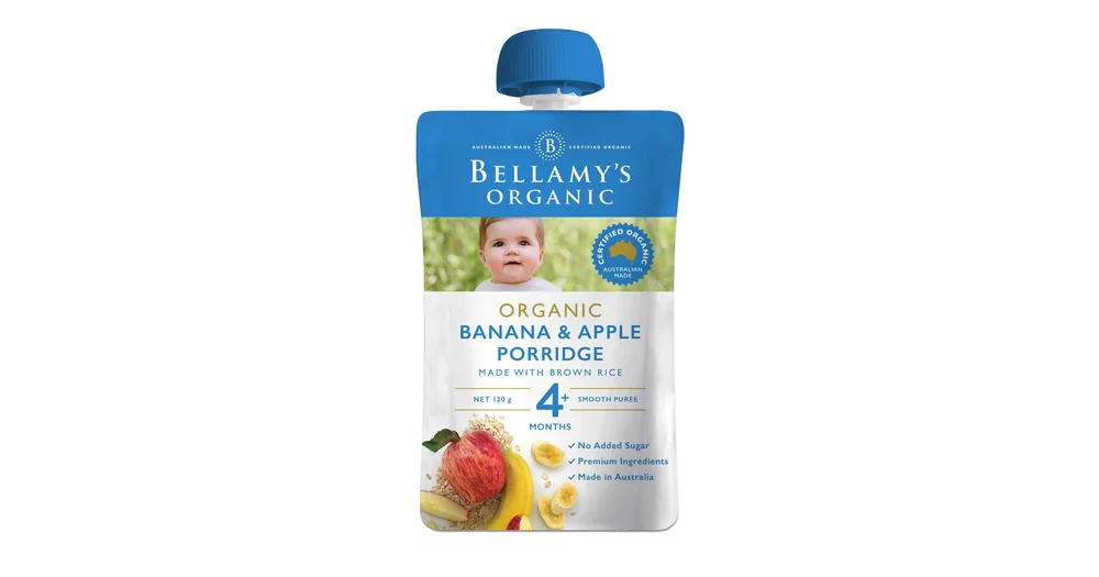 Bellamy's 2024 organic pouches