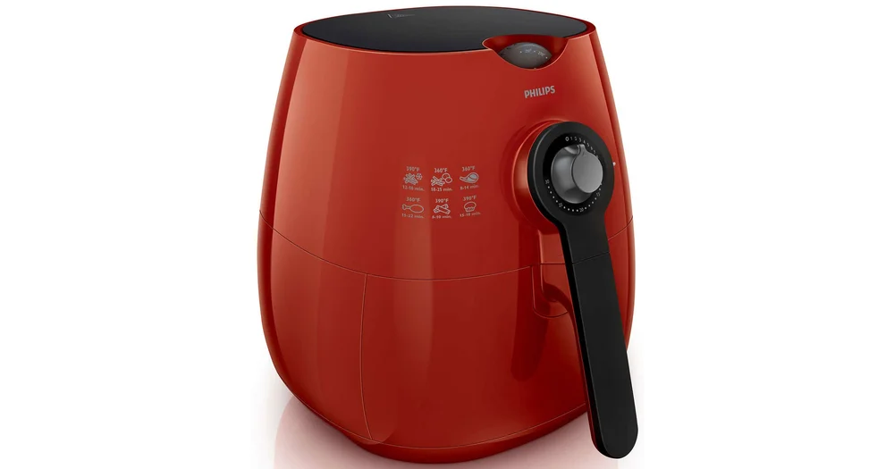 Philips air 2025 fryer red