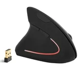 DIS Technology Vertical Left-Handed Mouse DIS-A047BLK-WIRELESS