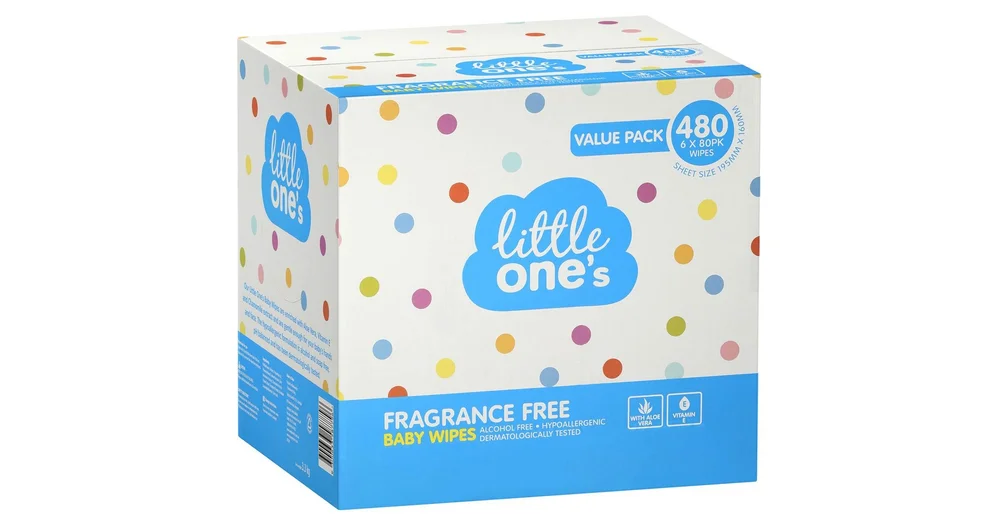 Little ones best sale dry wipes