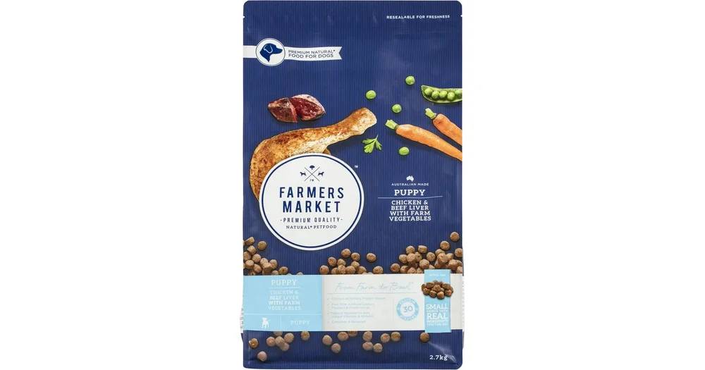 Farmers Market Puppy Chicken & Beef Liver with Farm Vegetables reviews