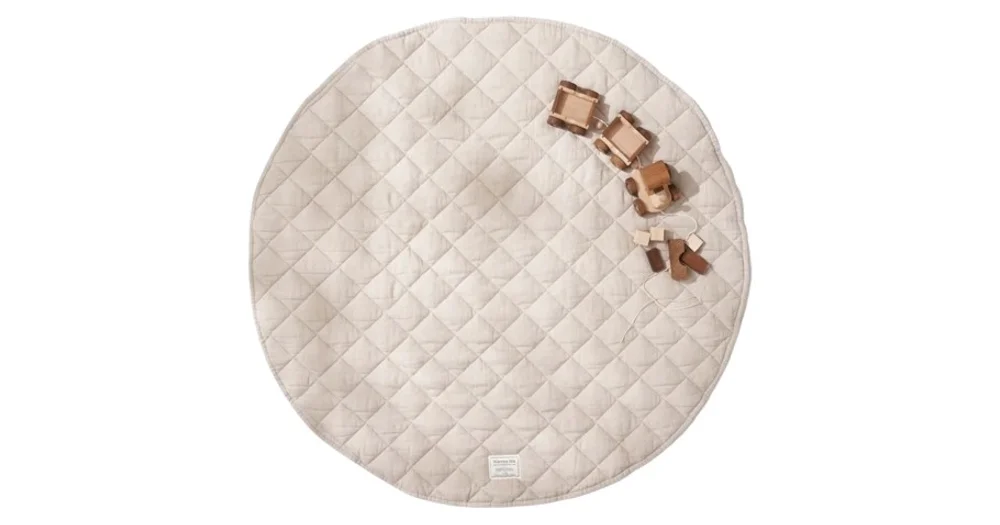 Warren Hill Quilted Linen Baby Play Mat reviews