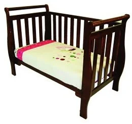babyhood sleigh cot