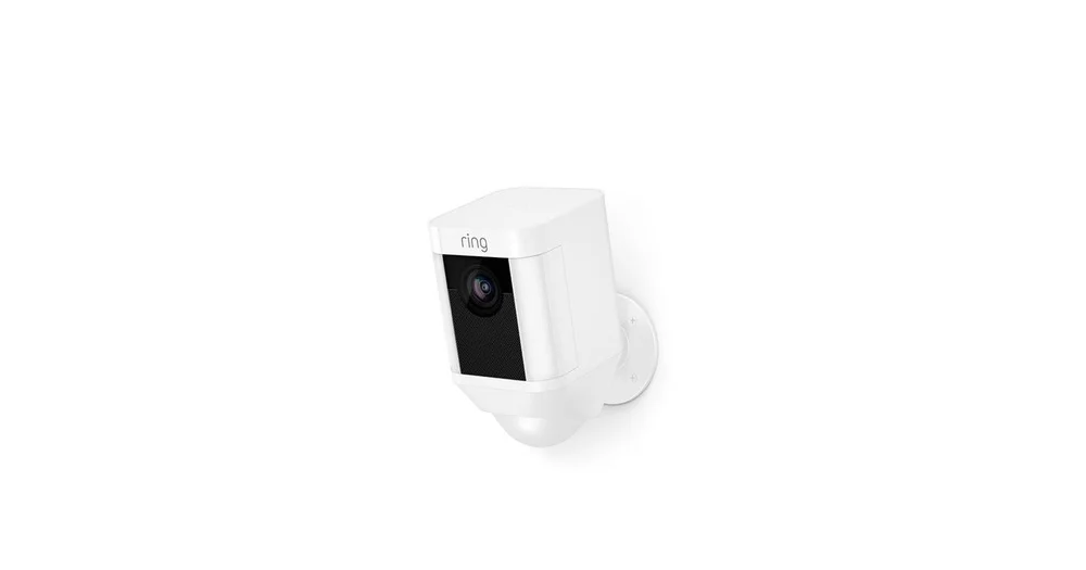 ring spotlight camera white