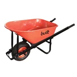 Built Heavy Duty Metal Tray Wheelbarrow 100L