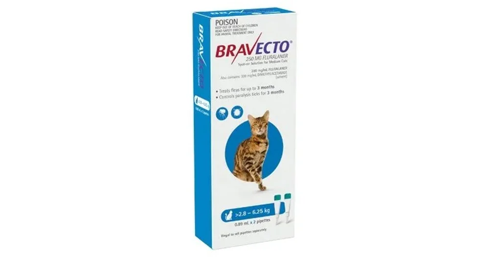 Bravecto For Cats Medium Cats Productreview Com Au