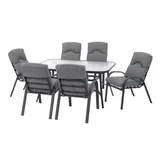 Barbeques Galore Reno 7 Piece Dining Setting REN7P152