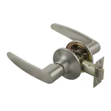 Ikonic Brushed Nickel Isabella Passage Lever