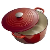 Baccarat Le Connoisseur Red Round French Oven 6.3L