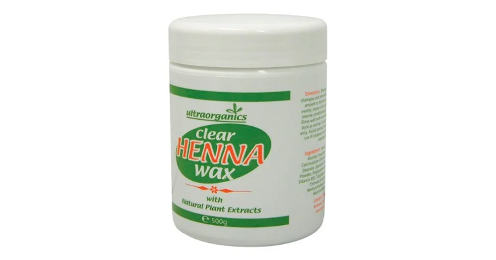 Ultraorganics Clear Henna Wax Hair Treatment reviews | ProductReview.com.au