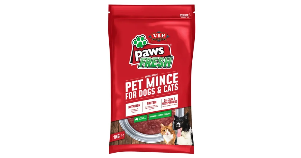 Fresh pet mince hotsell