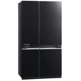 Mitsubishi Electric 710L L4 Glass Grande French Door MR-L710EN-GBK-A2 (Brilliant Black)