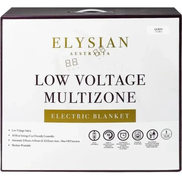 Elysian Low Voltage Electric Blanket Queen reviews