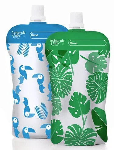 cherub baby food pouch