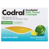 Codral DuoRelief Sore Throat Lozenges