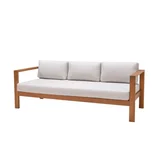 Mimosa Santo 3 Seater Timber Lounge with Cushion