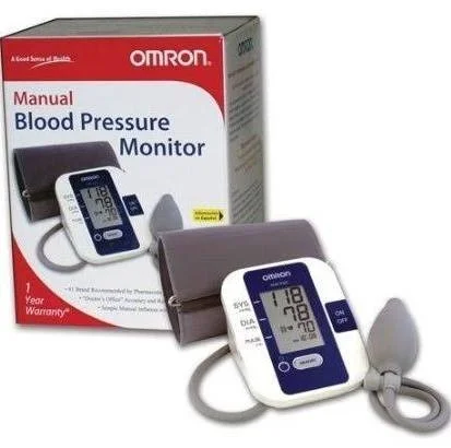 how to use omron blood pressure machine