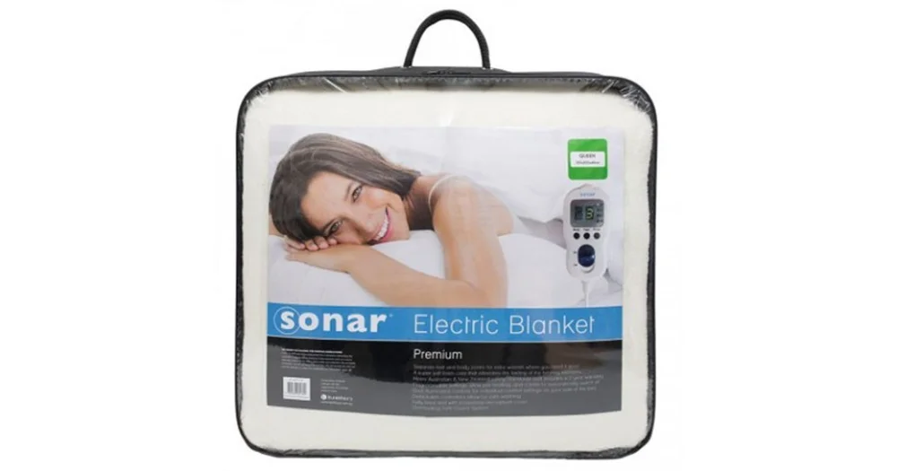 Bambury sonar outlet premium electric blanket