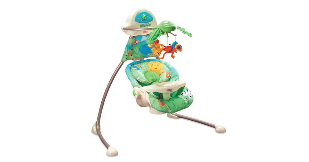 Fisher Price Rainforest Open Top Cradle Swing reviews ProductReview