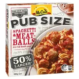 McCain Pub Size Spaghetti & Meatballs